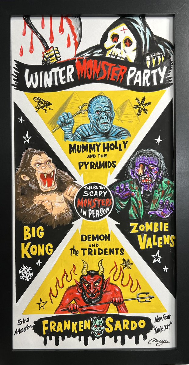 bobbysbar708's tweet photo. New!
#naoyamuga #winterdanceparty #halloweenart #spookshow
Japan↓
https://t.co/dB1mq6S3s6
international↓
Etsy🎪
https://t.co/4vUJoOvsdz https://t.co/jEueyh4PVx