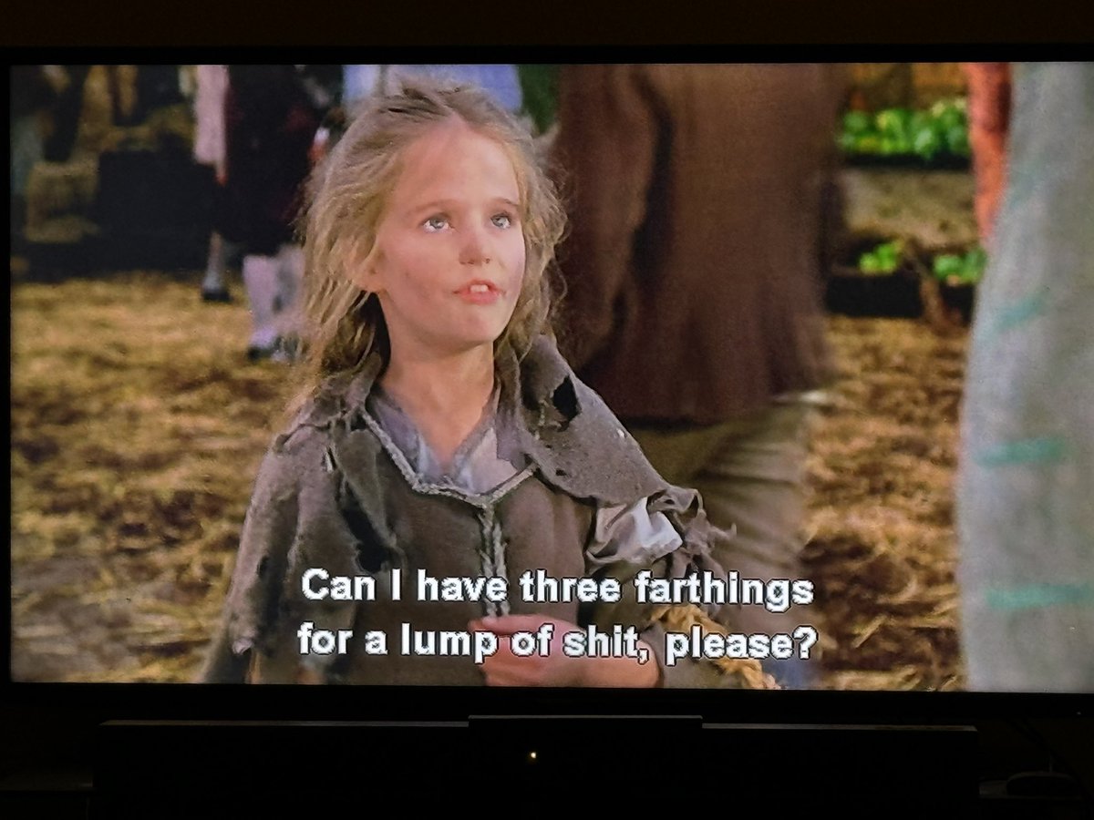 I saw this movie when I was like 10 (Yellowbeard, 1983) and thought this was the funniest thing ever and I’ve repeated this line at least once a week for the last 40 years