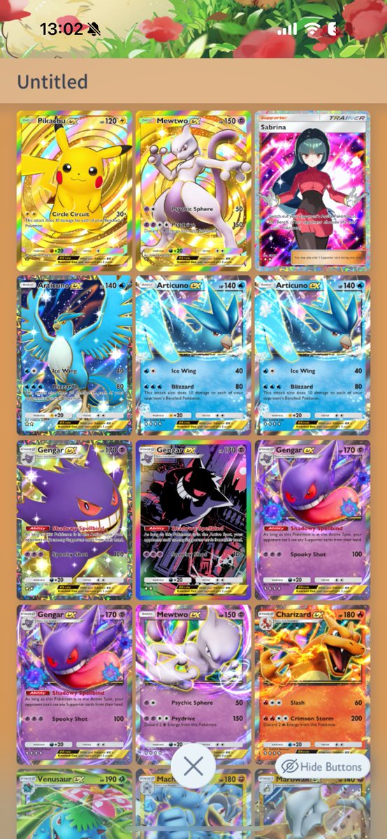 Please free to add my friend code for Wonder Pick!
I have the following cards now:
Crown: Pikachu ex
Crown: Mewtwo ex
2stars: Sabrina
etc...

Friend code:
0943765449941631

#PokemonTCGPocket 
#PokemonTCG