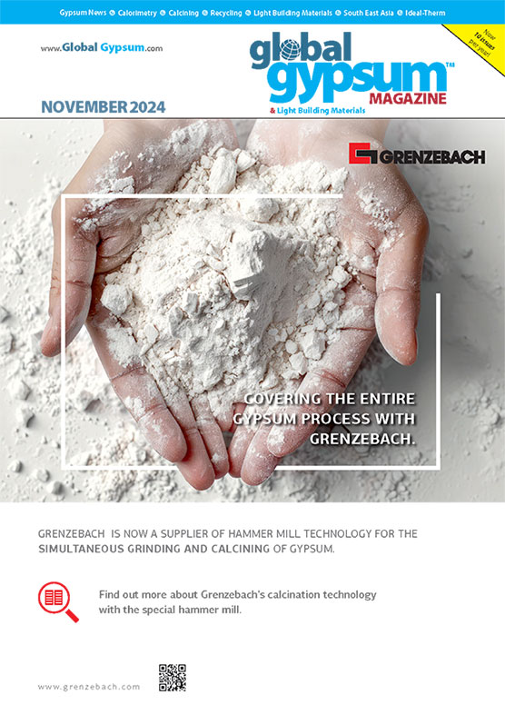 Read the November 2024 issue of Global Gypsum Magazine, globalgypsum.com/magazine/lates…