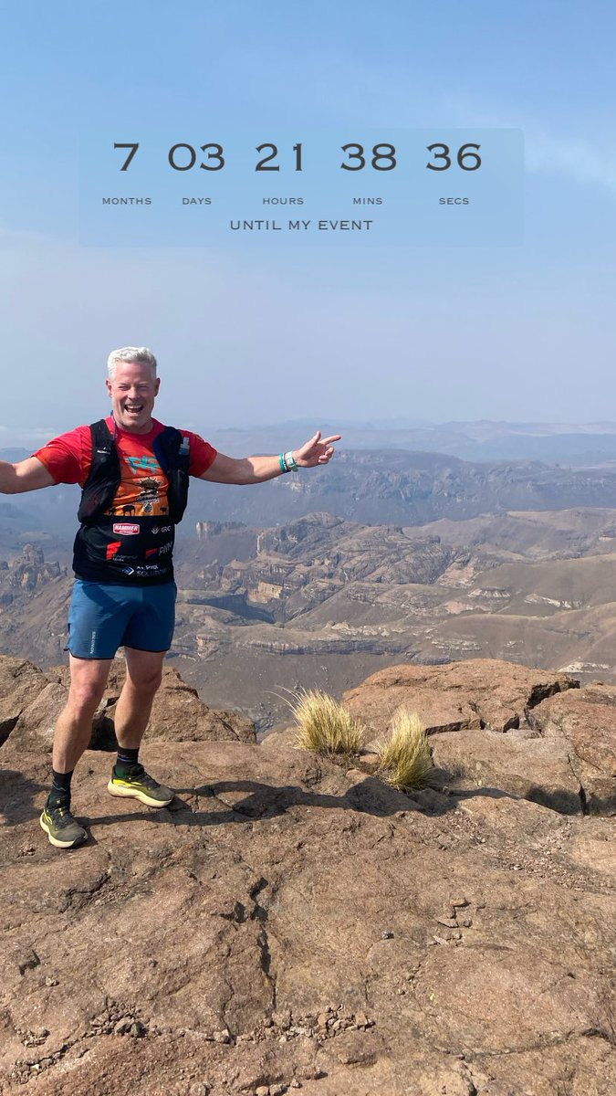 LuckyGordy's tweet image. Massive goal set, the countdown has begun. I don’t believe in New Years’ Resolutions but I do believe in setting massive goals and doing everything to achieve them. 

Watch this space for more info.

#traderootactive #runforchange
#salomonsa 
#HammerNutritionSA