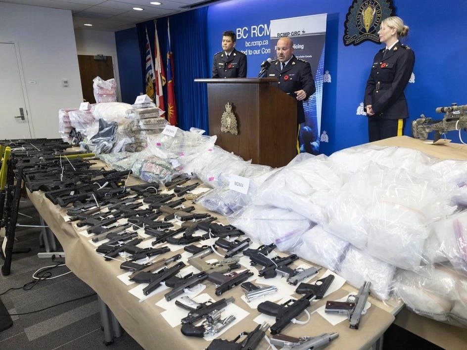 SHOCKING NEWS 🚨 BIGGEST Drug 'SUPERLAB' busted in Canada. Justin Trudeau FAILS Canada.

Over 500 kilograms of illegal drugs seized. Pro-Kh*alistan, Gaganpreet Singh Randhawa was the main suspect charged.

Drugs were very harmful for Canadians as per reports. Opposition demands