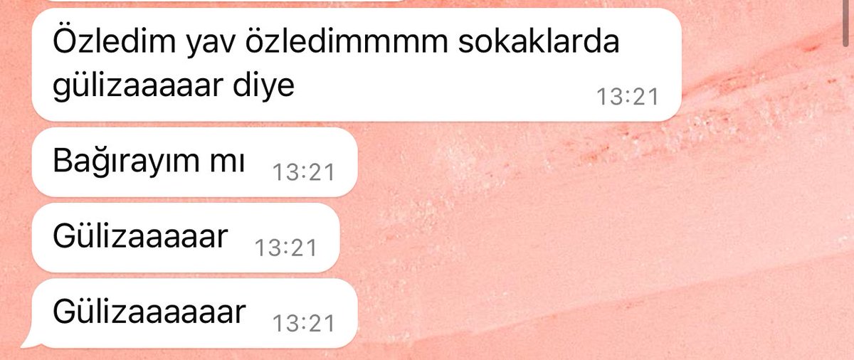 Birkaç gün görüşmeyince bünyelerde bıraktığım etki