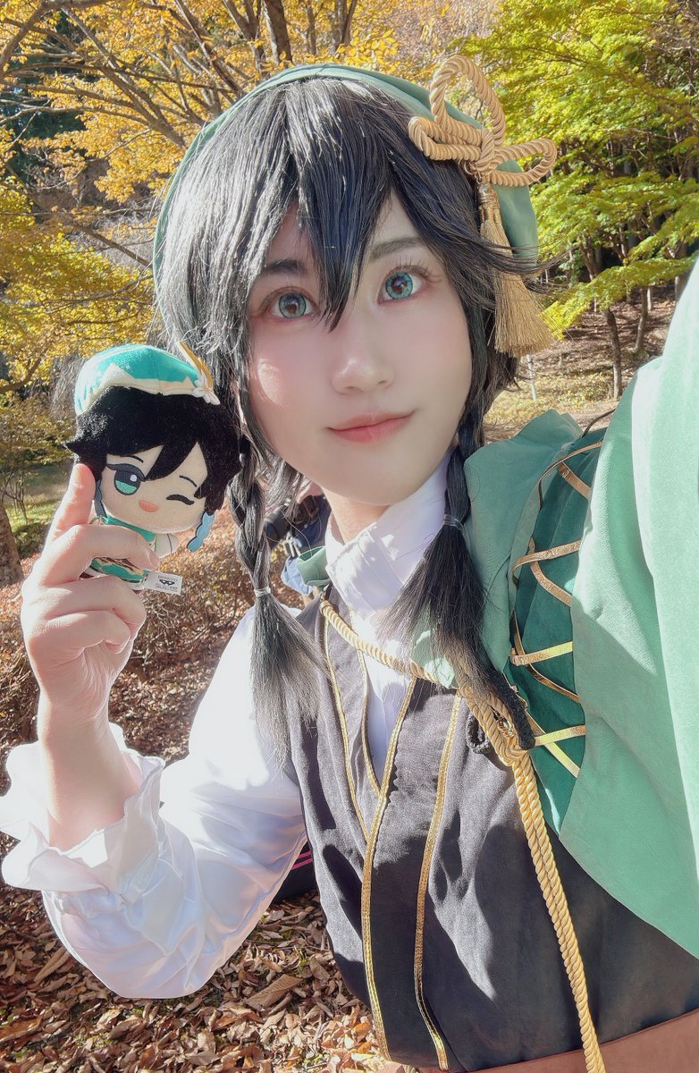 Cosplay/コスプレ

翠光してきたよ〜　紅葉というより緑だった🍃