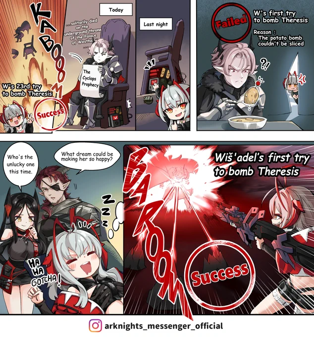 The Tactical Growth of Wiš'adel 💣💣💣
ig arknights_messenger_official  
#Arknights #明日方舟 #アークナイツ #Yostar 