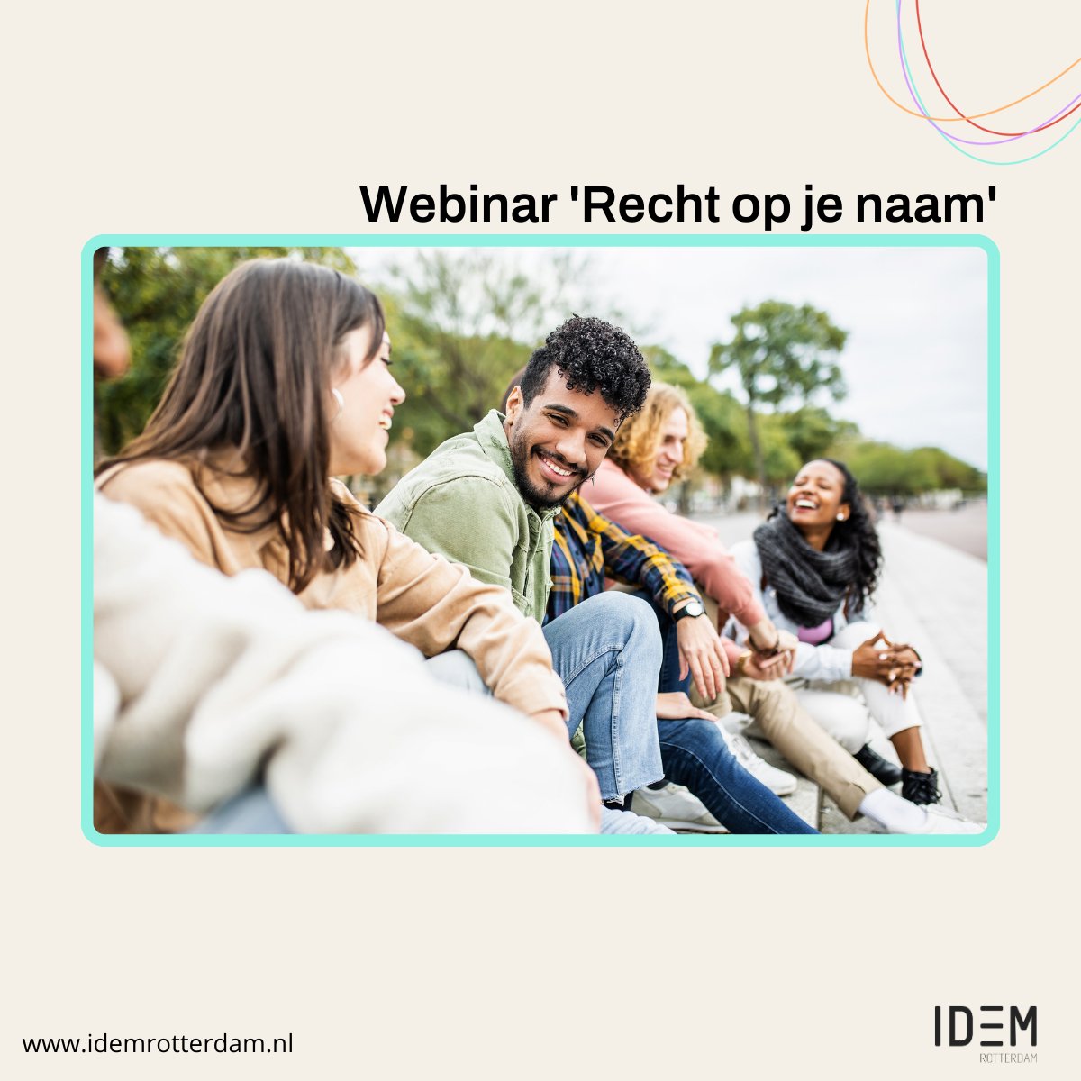 Op 10 december organiseert IDEM het webinar ‘Het recht op je naam’. Peggy Wijntuin spreekt over het belang van je eigen naam en de impact van discriminatie. Meld je aan en doe mee aan dit belangrijke gesprek over vooroordelen en de kracht van jouw naam! #identiteit