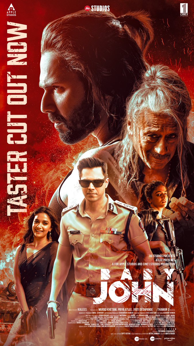KeerthyOfficial's tweet image. If this is the START, imagine the END, Baby 🔥⛏️ 
For now, watch #BabyJohnTasterCut, #BabyJohn will see you in the cinemas on Dec 25

🔗 youtu.be/B4udoZqkY5Y?si…

@MuradKhetani @priyaatlee #JyotiDeshpande @Atlee_dir @Varun_dvn #WamiqaGabbi @bindasbhidu @rajpalofficial @kalees_dir…