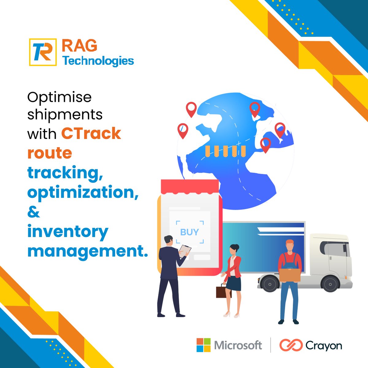ShareUpdates2's tweet image. Stay informed with your shipments at all times with CTrack’s Cargo Management System.  

To download eBook and for more information.
Please Click the link Below.
knowmore.shareupdates.in/cargo-manageme… 
.
.
.
#crayon #microsoft #CargoManagement #LogisticsTech #SupplyChainInnovation