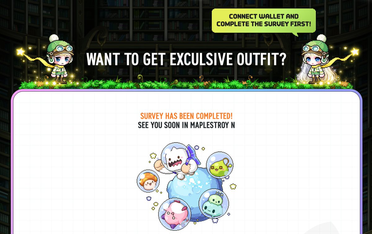 ElfQueen33's tweet photo. https://t.co/8jRJ3R2hF0 

See you soon in MapleStory N

@MapleStoryU #MapleStoryUniverse #MSUtogether https://t.co/Y4nbo5SXgG