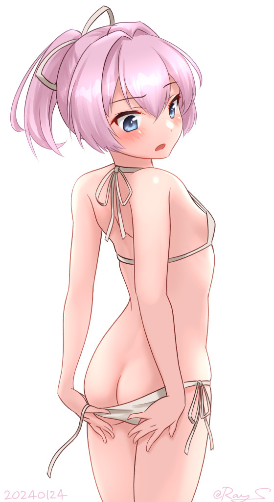 不知火(艦これ) 「#いいおしりの日 」|Ray.Sのイラスト