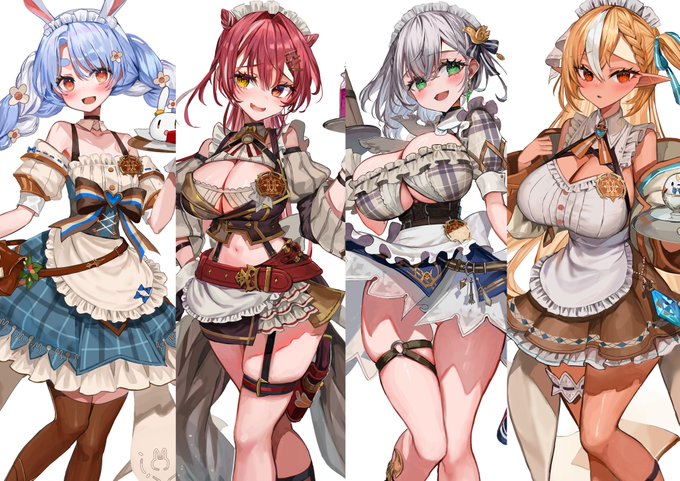 #三連休はフォロワーさんが増えるらしい
ご注文は3期生ですか? 