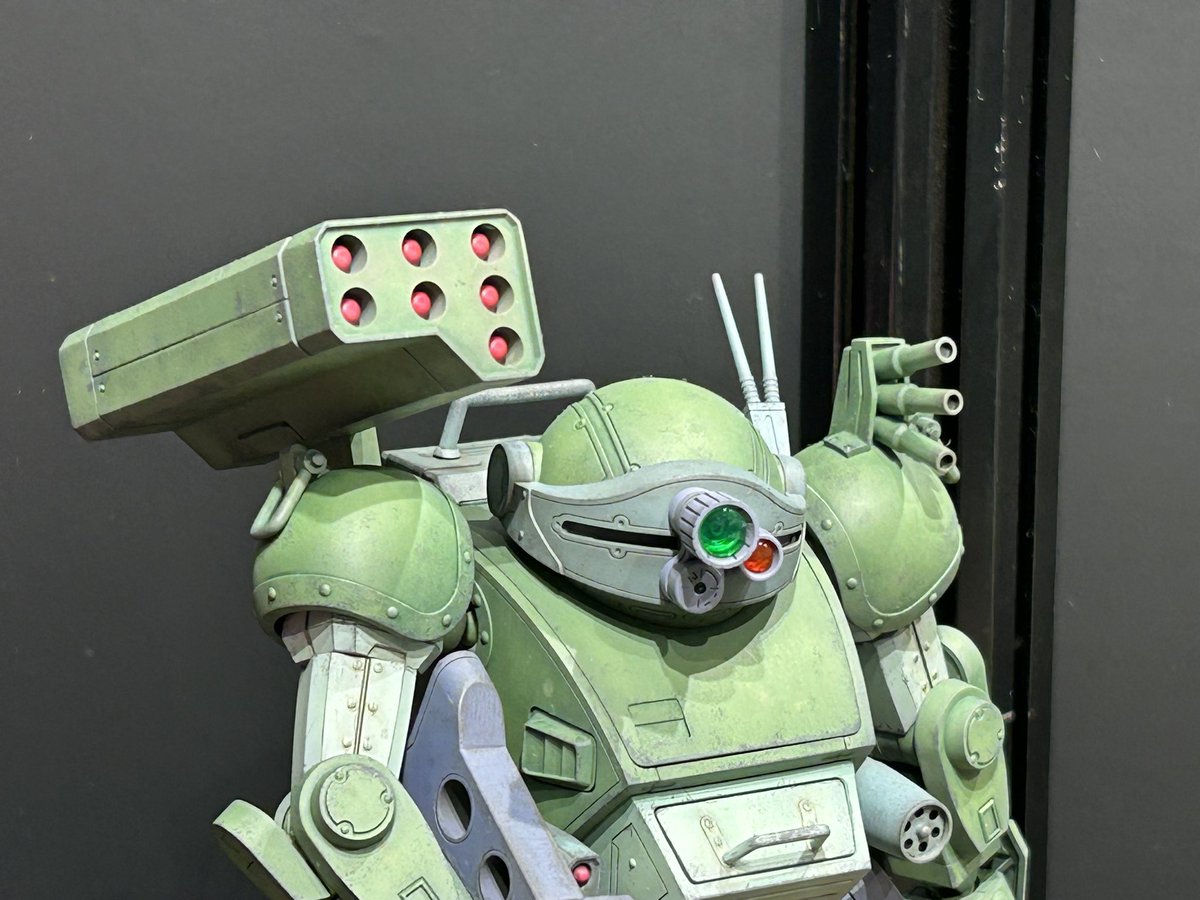 装甲騎兵ボトムズ総合模型演習で販売中のガレージキットを少しご紹介