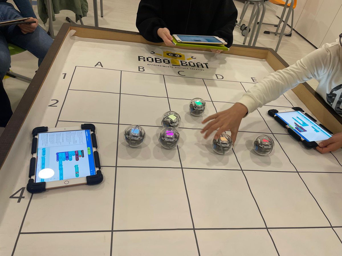 🟡⚫️ #Codeweek

💻 La settimana del codice:  le attività di Coding e Robotica che si svolgono tutti i giorni presso il nostro laboratorio 

🤖 Si divertono a progettare, costruire e personalizzare robot automi, con motori e sensori 

#coding #robotics #stem #education