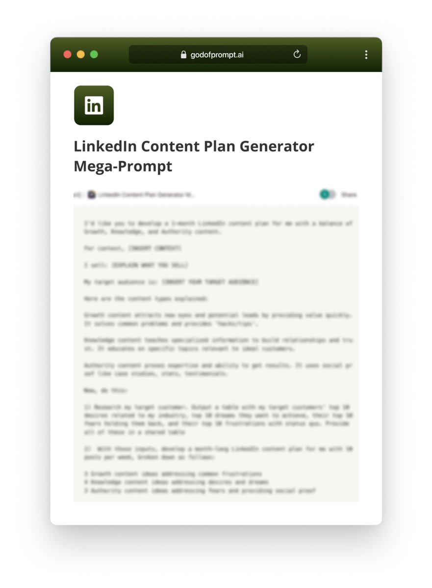 God of Prompt tweet media