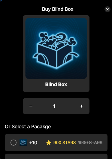 cottondotgame's tweet photo. The Blind Box in-app purchase is now LIVE! 🎉

Get your hands on exclusive items with packages starting at just 100 #TON Stars. Choose from single boxes or discounted packs of 10, 50, or 100 boxes! 🌟

Ready to test your luck? Open a Blind Box now: https://t.co/1xYuQyDGF2 https://t.co/Kl83Ay9TMP