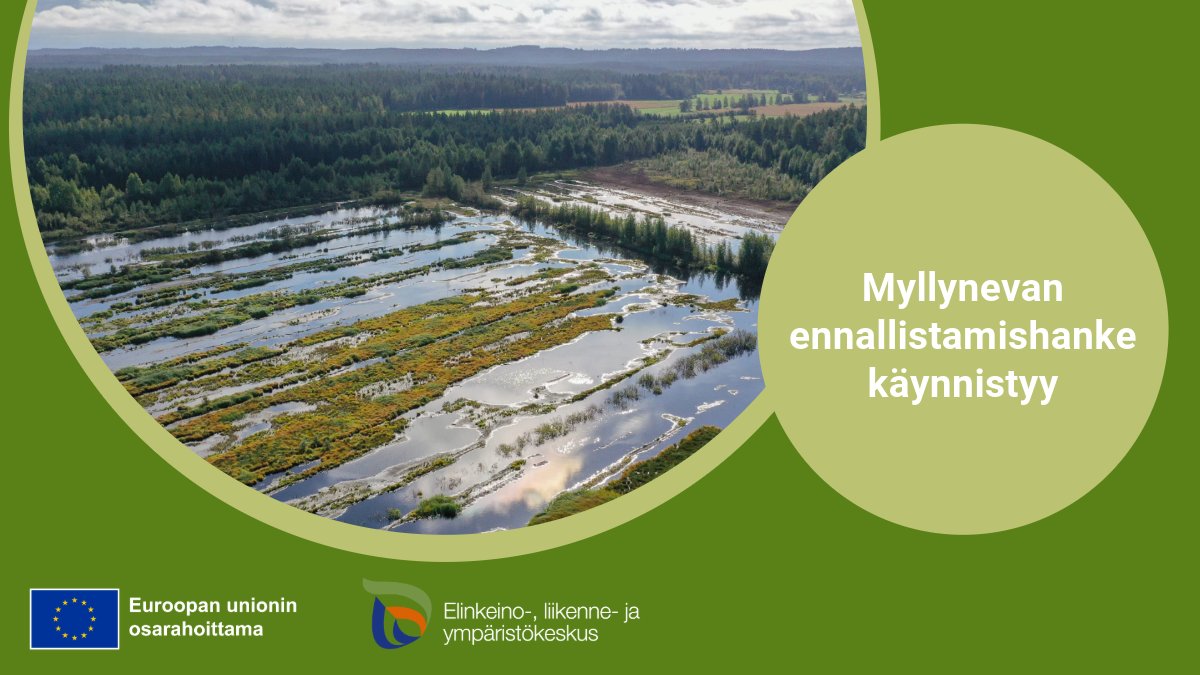 Alavuden Myllynevan entisellä turvetuotantoalueella käynnistyy #ennallistamishanke, jossa alueelle rakennetaan 10 hehtaarin #kosteikko. Hanke toteutetaan EU:n Oikeudenmukaisen siirtymän rahaston (#JTF) tuella. 

Lue lisää! 👉 sttinfo.fi/tiedote/706375…