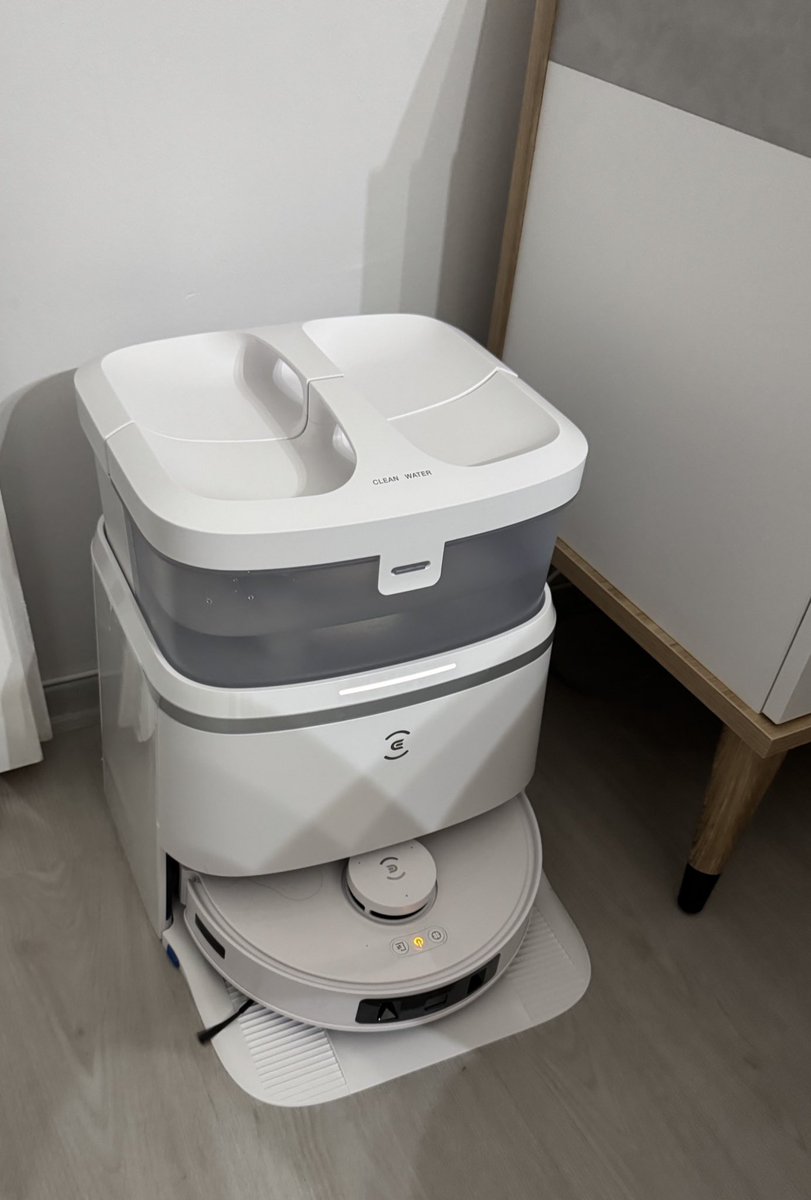 cryptoaty's tweet image. Kâr Realize Yapıp Hanıma Bu Canavarı Aldık Çok İş Görüyor #reklam degil tavsiye ederim 🤣

Model 👉 Ecovacs Deebot T30 Pro Omni

#robotsüpürge #bitcoin $BTC #airdrop