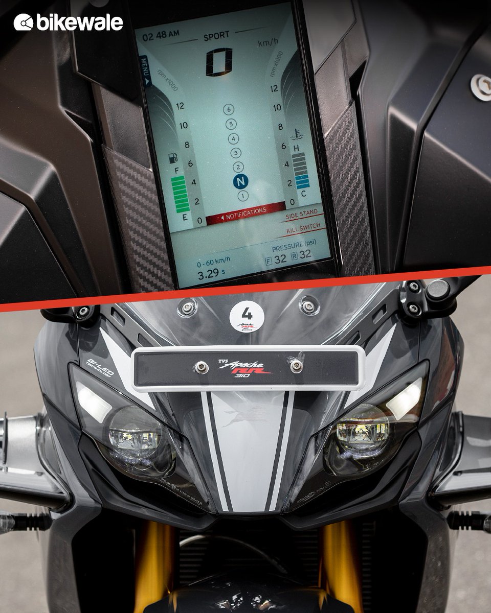 BikeWale's tweet photo. #TVS has updated the #ApacheRR310 for 2024 and we have ridden the motorcycle at the CoASTT High Performance track.
Click here to know more: https://t.co/Ruwu6jNMMc
#tvsapacherr310 #tvsindia #tvsbikes #tvsmotorcycles #bwphotos #bikes https://t.co/2nx0AcMvFp