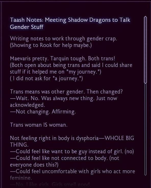 laureanojgv's tweet photo. And they say the game is not woke propaganda.... just discovered this while reading codex entires. 

@Grummz @RealHypnotic1 @nuhre_ @EndymionYT @Pirat_Nation @NatalyaSirinova @ArturSmiarowski @SmashJT @JayViperTV @TinkererYorch https://t.co/ti9OEYvQWd