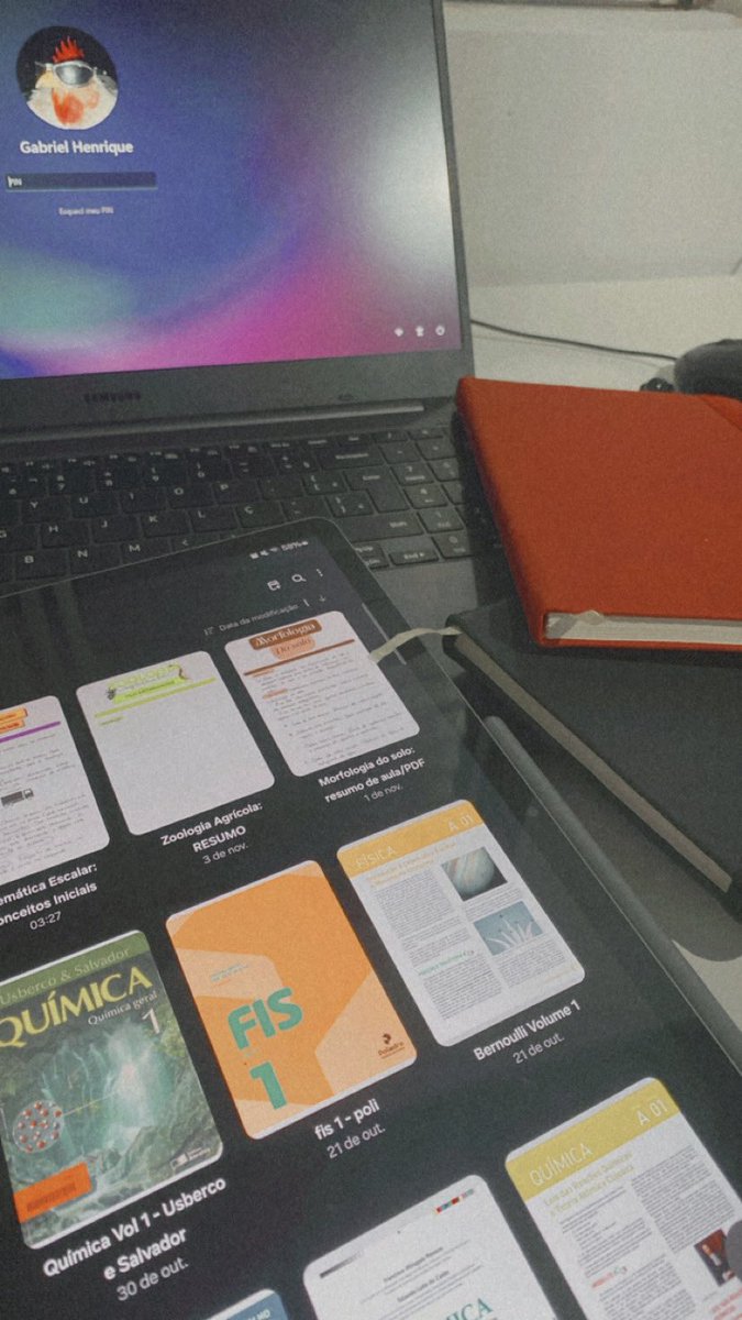 marquesegabriel's tweet image. 03/11/24 
Boa noite Studytwt!!! 

Como foram no Enem?

Hoje o meu dia foi estudar um pouco sobre cinemática, revisar, principalmente, conceitos básicos. 

Revisei/anotei as aulas da faculdade sobre pedologia. 

#studytwt #study #estudos #vestibular #vestibulando #studytwtbr