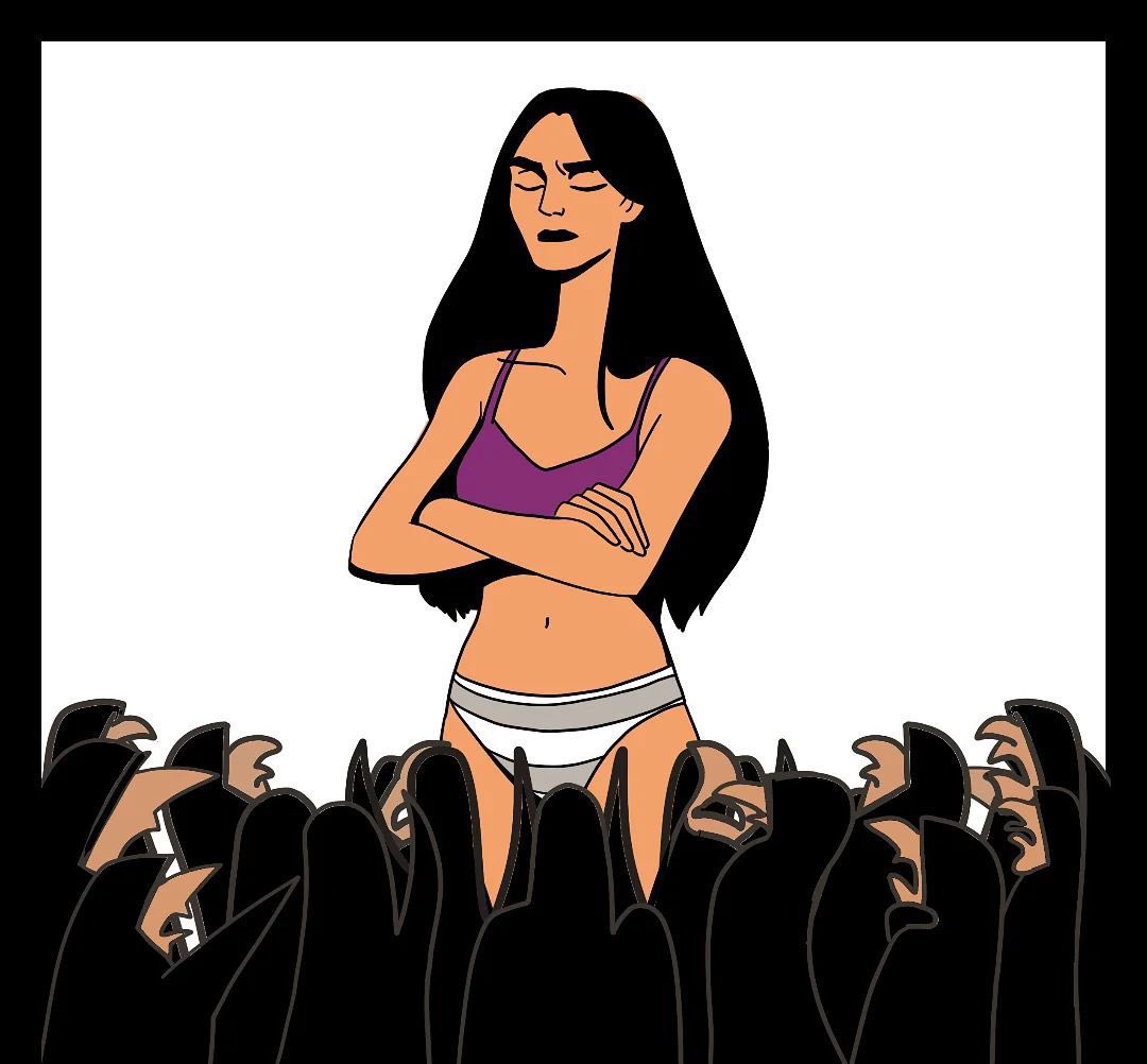 sophiasept's tweet photo. Son geste de rébellion, est une réponse à un contrôle de ses vêtements par des miliciens bassidjis et des forces de sécurité selon le groupe Telegram « Newsletter Amir Kabir ». 

#zanzendegiazadi #ahudaryaei
#StudentOfScienceResearch #girlofscienceresearch #دختر_علوم_ https://t.co/USccM5isrM