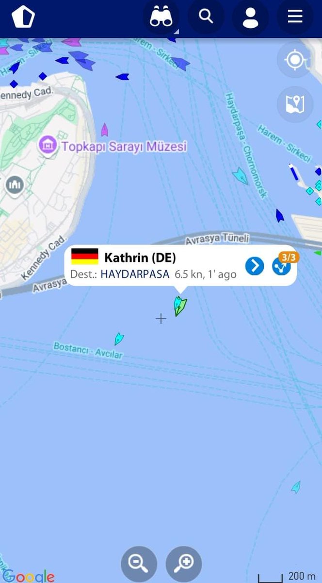 4fakulte's tweet photo. Sicili kan dolu katil sabıkalı MV Kathrin gemisinde yapmış olduğumuz eylem amacına ulaşmıştır. Gittiği yere kan ve gözyaşi getirmekten başka bir faydası olmayan gemi sabahın ilk saatlerinde Haydarpaşa Limanımızdan ayrılmıştır. Zafer yakındır, Zafer inanlarındır! https://t.co/97LT76qf5C