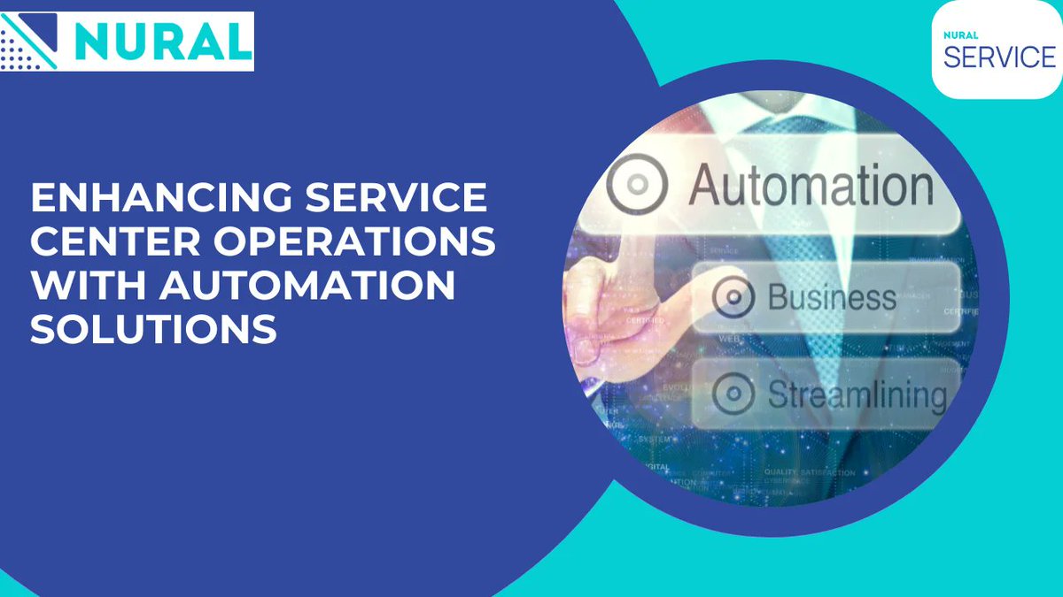 nuraltech's tweet image. Enhancing Service Center Operations with Service Automation Solutions 
#serviceautomation #servicecenter #app #software #saas
nuraltech.com/enhancing-serv…