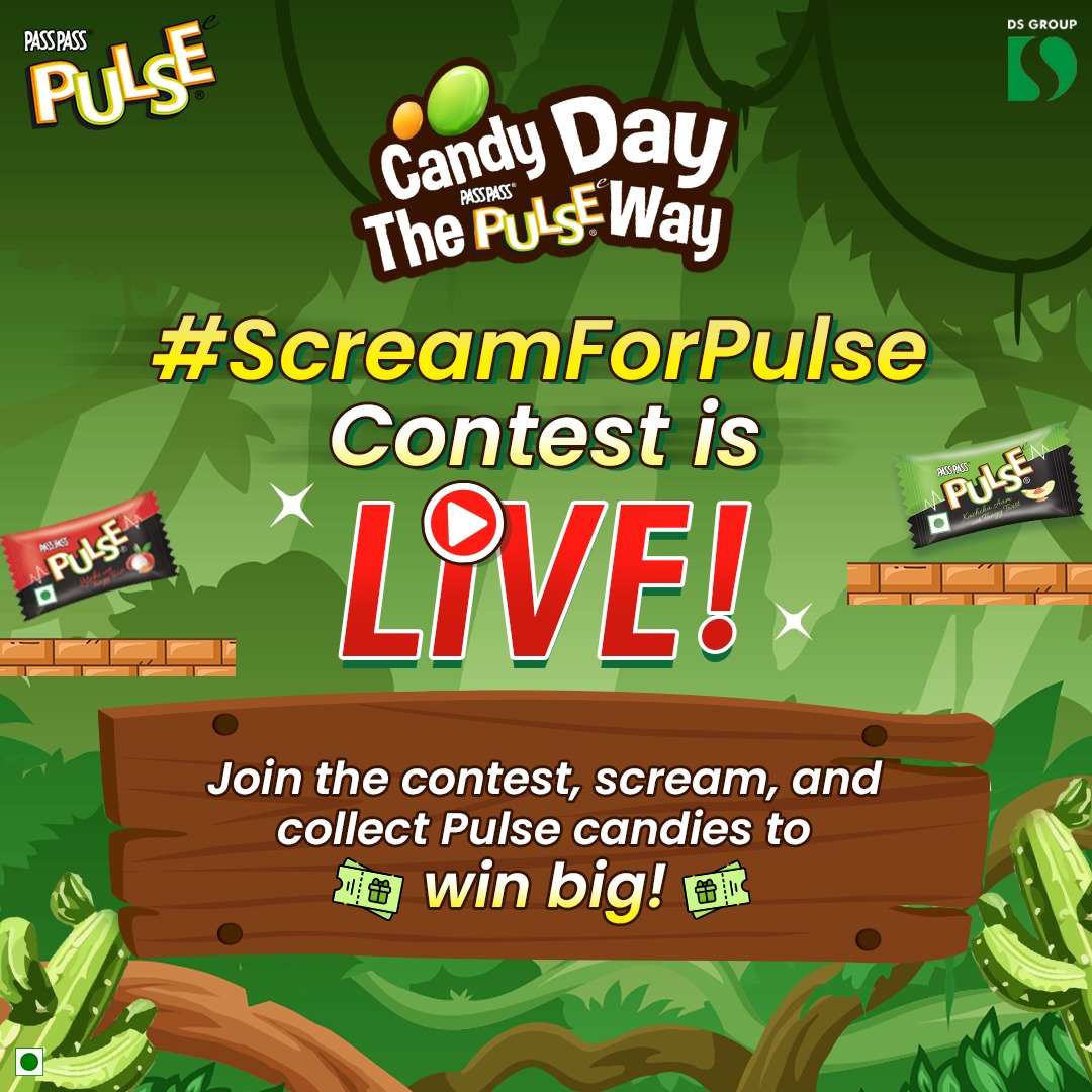 PassPass_Pulse's tweet photo. Steps to participate in the #ScreamForPulse contest:

Participate and stand a chance to win vouchers up to ₹2,000!

T&amp;C Apply

#PulseCandyDay
#CandyDayThePulseWay
#ScreamForPulse
#PulseCandy #PranJaayeParPulseNaJaaye #Pulse #PulseDeewana https://t.co/NLSBJ7JmJ5