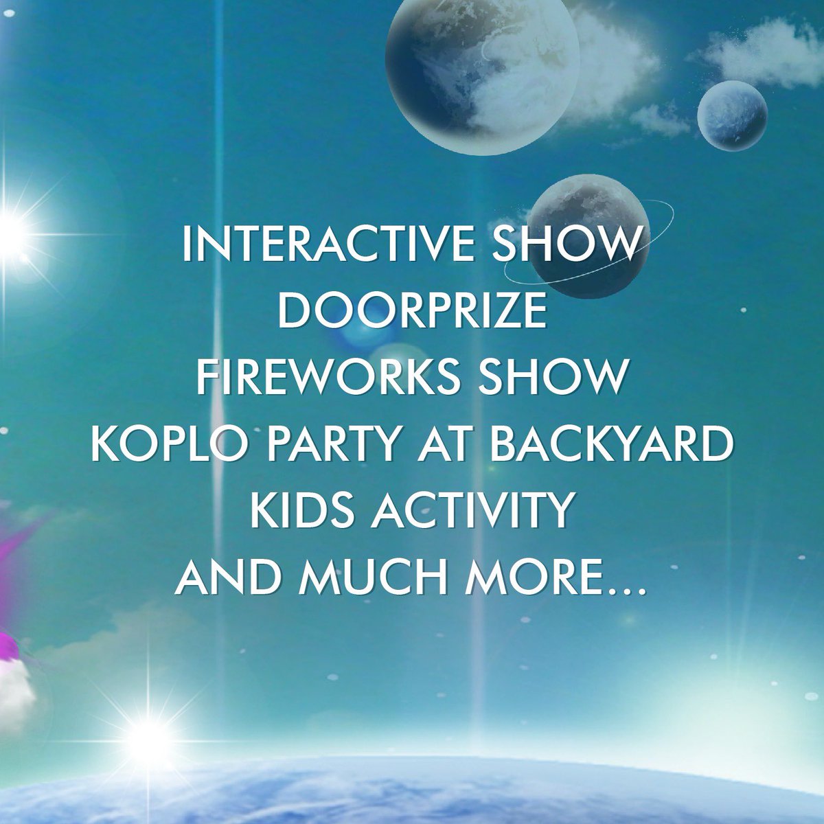 htlborobudurjkt's tweet photo. New Year’s Eve Celebration: Cosmic Show at Hotel Borobudur Jakarta!
For details and reservations, please contact us:
(+62 21) 380 5555
(+62 811) 1310 0239
https://t.co/kbJLBThAt1
#discoveryhotelsandresorts #hotelborobudurjakarta #NYEatHBJ #cosmicshow https://t.co/zM8z8xweC6