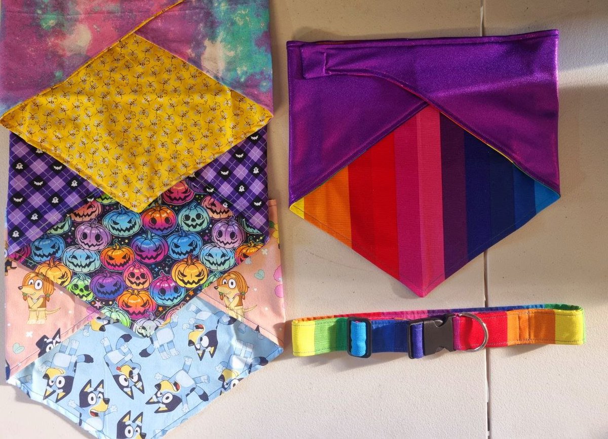 I create handcrafted fursuit collars and bandanas designed to be sturdy and durable, providing long-lasting wear for your fursuit!

Elevate your fursuit with my high-quality, handmade accessories, available for purchase now!

Custom orders OPEN!