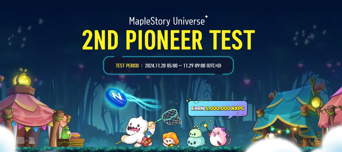 LFG!
msu.io/2nd-pioneer-te… 

<a href="/MapleStoryU/">MapleStory Universe</a> #MapleStoryUniverse #MSUtogether
