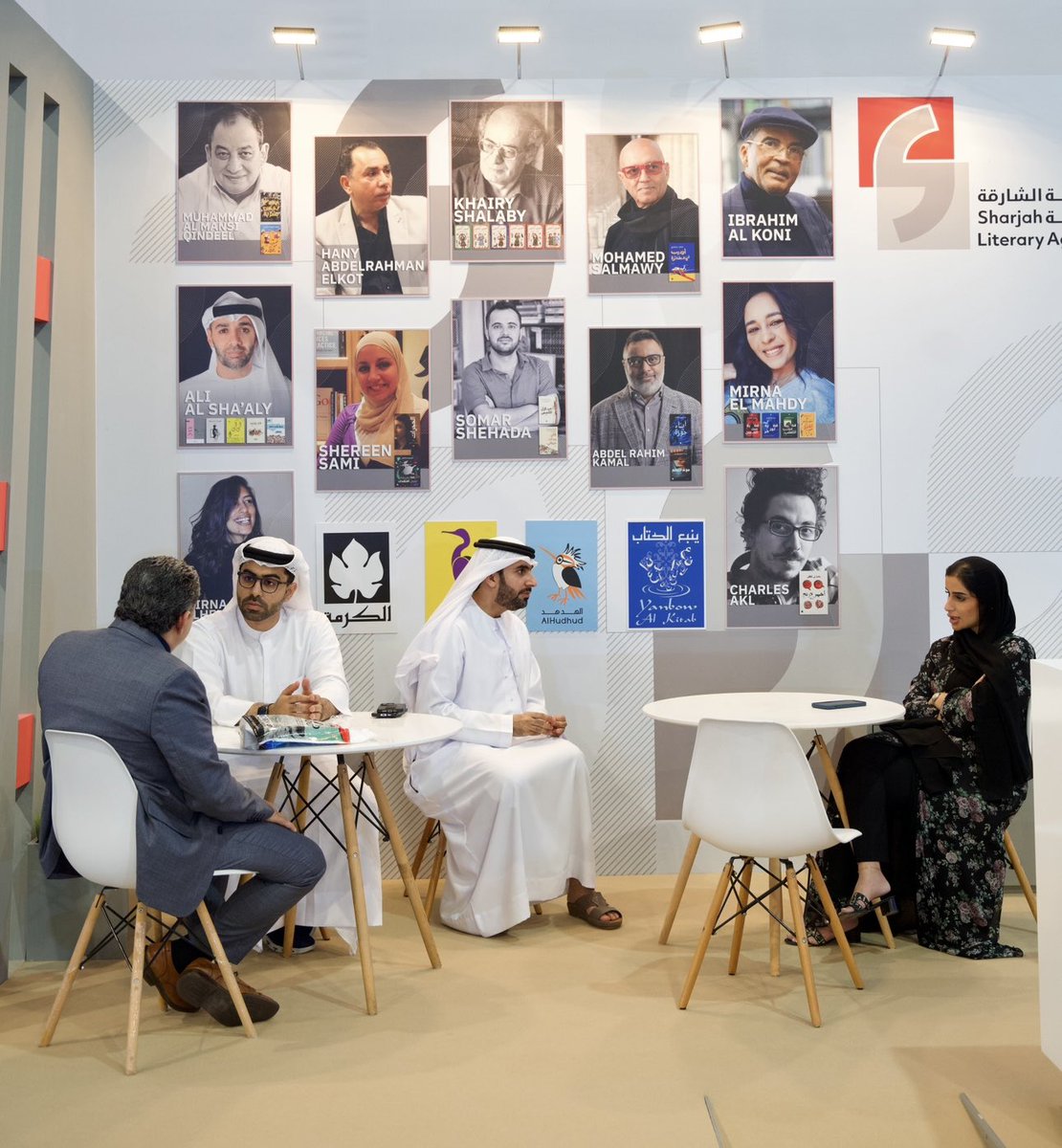 SharjahLA's tweet photo. ⠀
خطوة أخرى نحو الأمام من خلال نقاشات بناءة ولقاءات مثمرة! 

إليكم لمحات من مشاركتنا في اليوم الأول من مؤتمر الناشرين.

Another step forward through constructive discussions and productive meetings! 

Here are glimpses from our participation on the first day of the Publishers Conference.