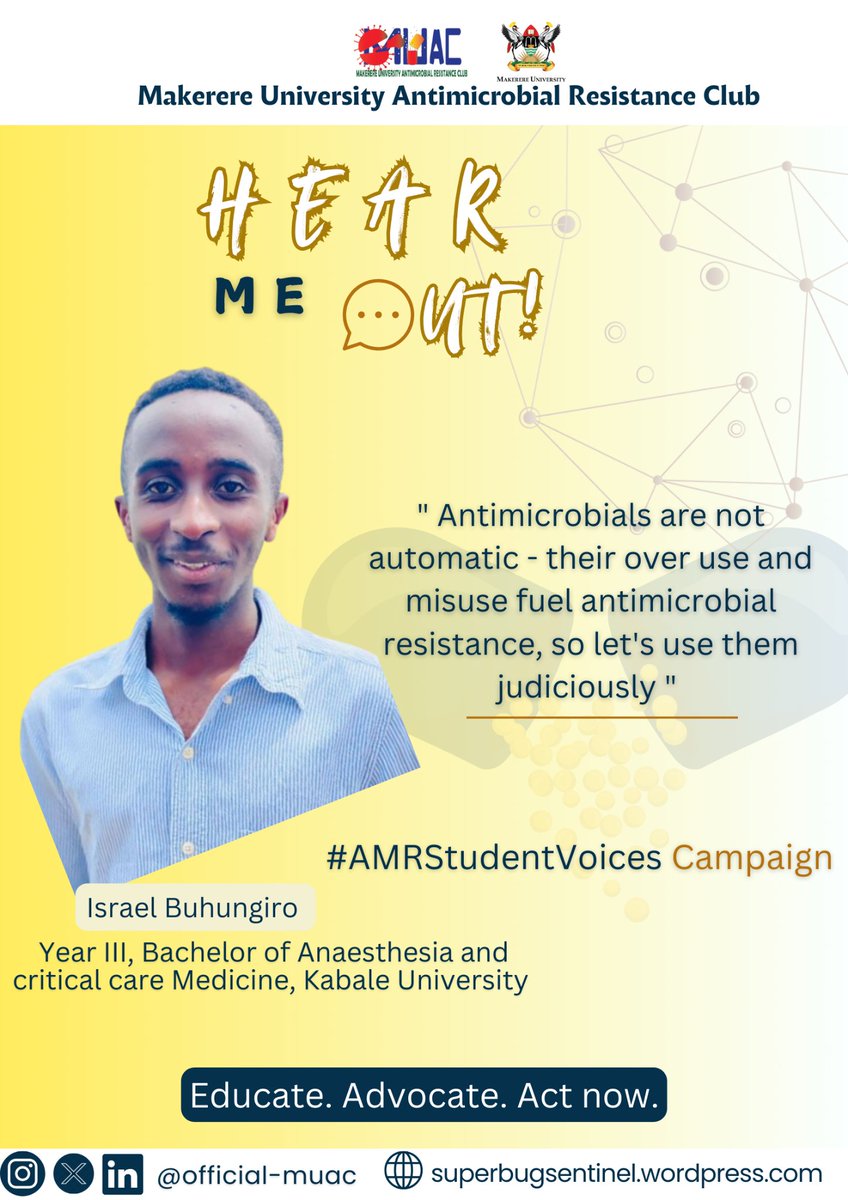Makerere University AMR Club tweet media