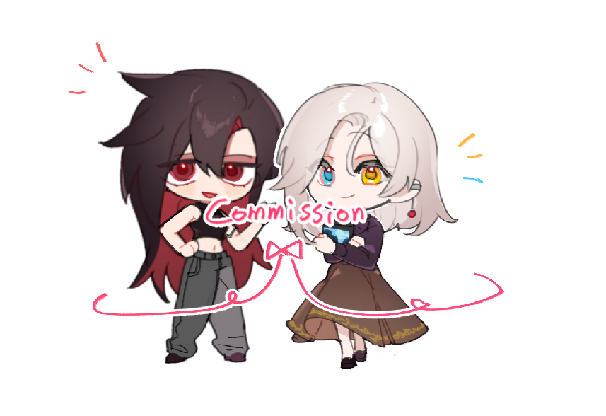 🎀Thanks a lot for commissioning me🎀 
DM if interested~!

#commissions