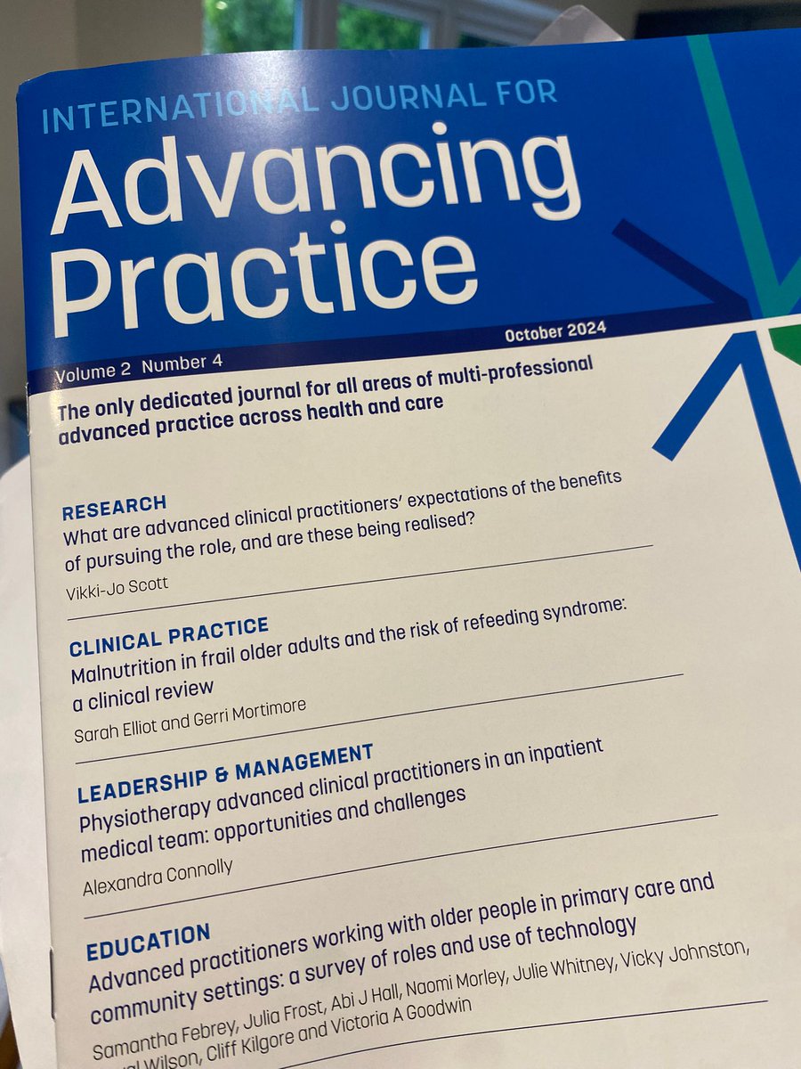 Alexandra Connolly (@ascneurophysio) on Twitter photo Super proud to be published on a topic I'm so passionate about #AHP #Physio #AdvancedPractice <a href="/NHS_HW/">NHS Herefordshire & Worcestershire</a> <a href="/HannahWilsonOT/">Hannah Wilson</a> <a href="/NHSE_WTE/">NHS England Workforce, Training and Education</a> <a href="/BeverleyHarden/">Beverley Harden FCSP</a> <a href="/SuzanneRastrick/">Suzanne Rastrick</a> <a href="/NHSEngland/">NHS England</a> Super proud to be published on a topic I'm so passionate about #AHP #Physio #AdvancedPractice <a href="/NHS_HW/">NHS Herefordshire & Worcestershire</a> <a href="/HannahWilsonOT/">Hannah Wilson</a> <a href="/NHSE_WTE/">NHS England Workforce, Training and Education</a> <a href="/BeverleyHarden/">Beverley Harden FCSP</a> <a href="/SuzanneRastrick/">Suzanne Rastrick</a> <a href="/NHSEngland/">NHS England</a>