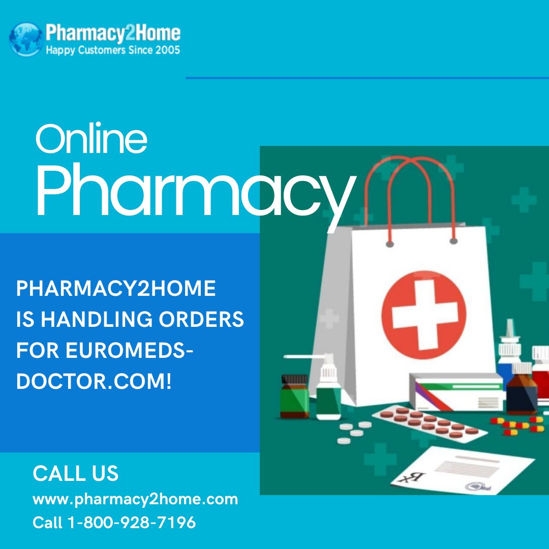 Great news! Pharmacy2Home is now shipping all orders for Euromeds-Doctor.com! 🎉 If you can't find your product, just send a ticket to Pharmacy2Home, and we’ll help you out!

pharmacy2home.com 

#medicines #pharmacy #Discount #generic #Doctor #healthairLoss #drug