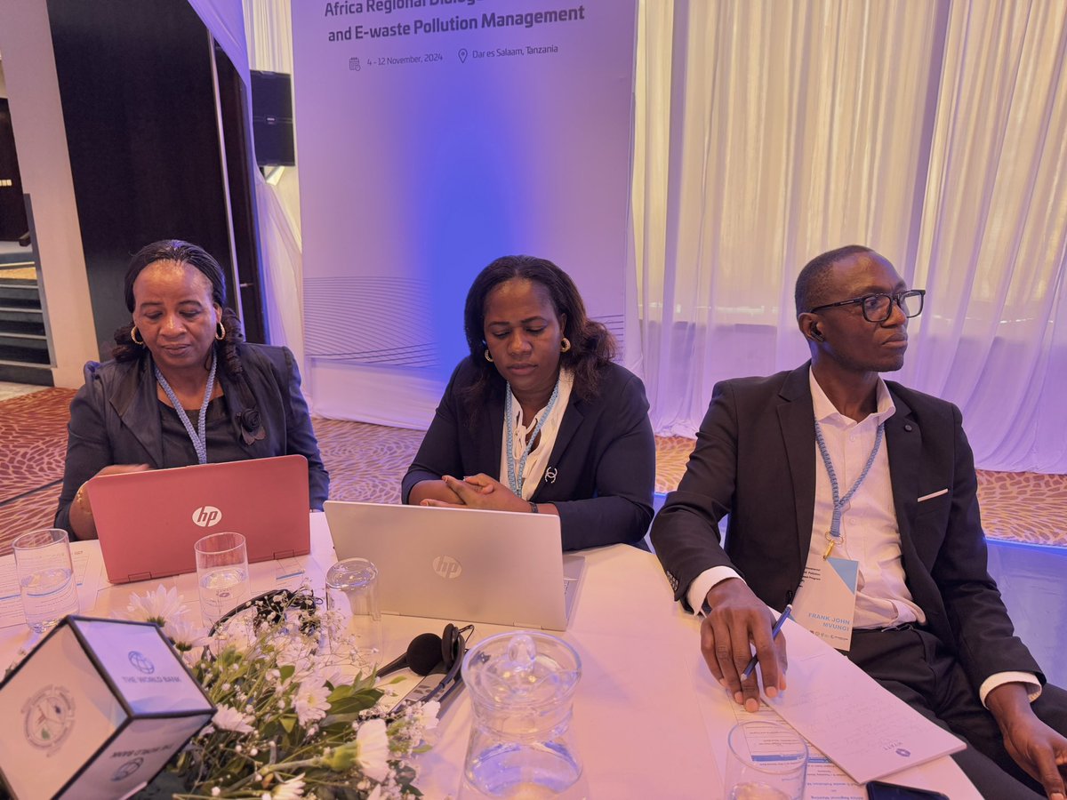 TumeyamadiniTZ's tweet photo. Ongoing Now:

“Africa Environmental Health and Pollution Management Program: Africa Regional Meeting on Mercury and E-Waste Pollution Management, held at the Hyatt Regency Hotel, Dar es Salaam, on November 4, 2024.”

#AEHPMP
#EnvironmentalHealth
#ASGM
#WorldBank https://t.co/TvRrUbzRjA