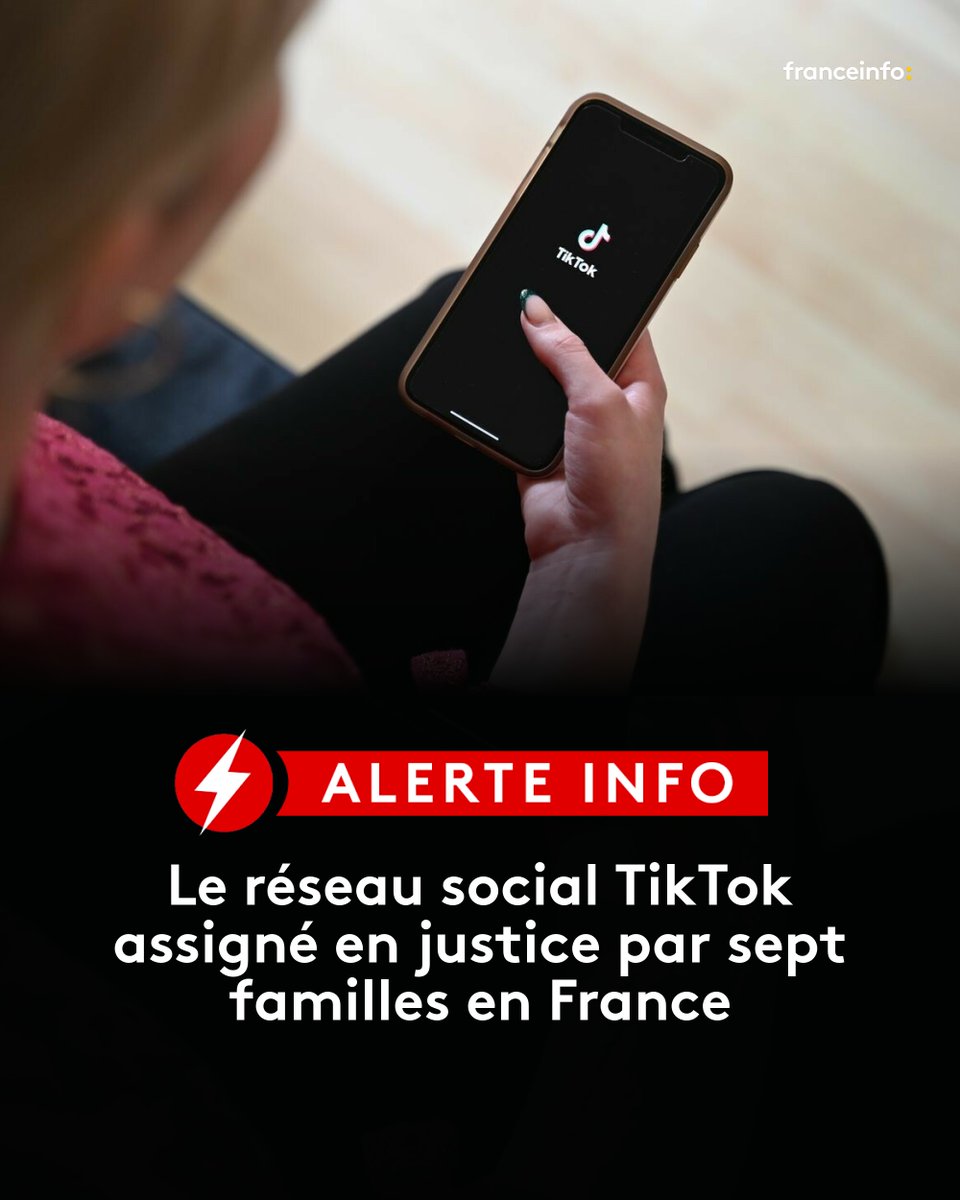 🔴 Ces parents reprochent au réseau social et à son algorithme d'avoir exposé leurs enfants à des contenus qui les ont mis en danger
➡️ l.francetvinfo.fr/71L