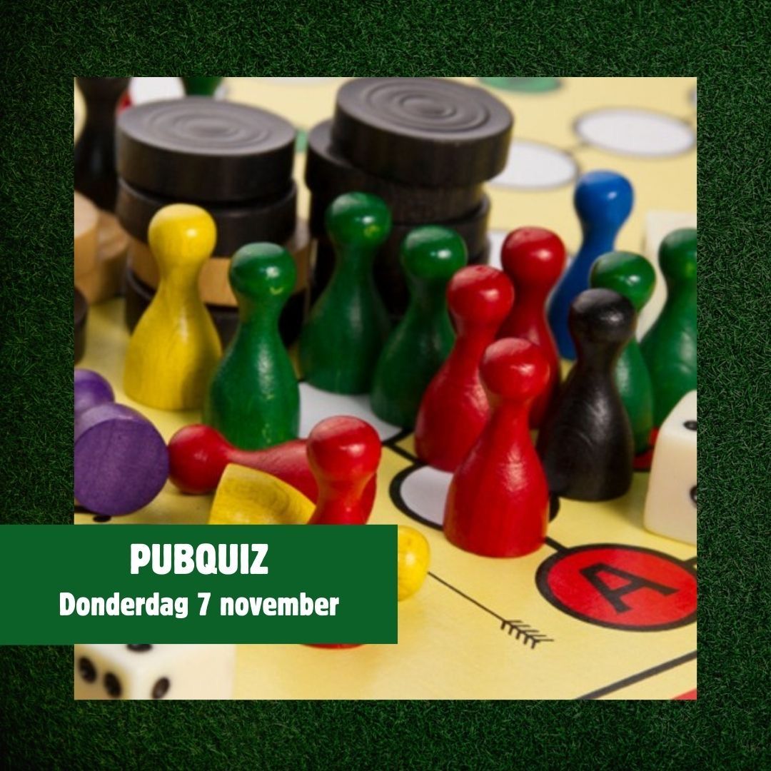 'SPELLETJES' THEMA VOLGENDE PUBQUIZ | Een heuse 'spelletjes-ception' aanstaande donderdag (7 november): een pubquiz over spelletjes!