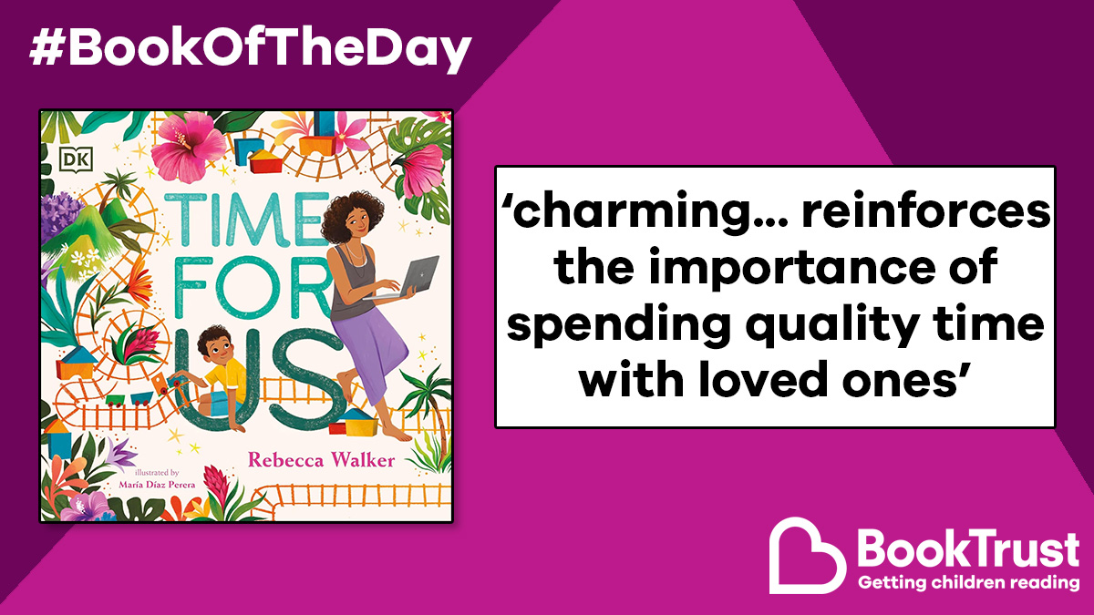 Booktrust's tweet image. There&apos;s so much to enjoy in our #BookOfTheDay, a delightful tale about the adventures children and their caregivers can have together.

#TimeForUs by Rebecca Walker and María Díaz Perera is utterly heartwarming:

booktrust.org.uk/book/t/time-fo… @dkbooks