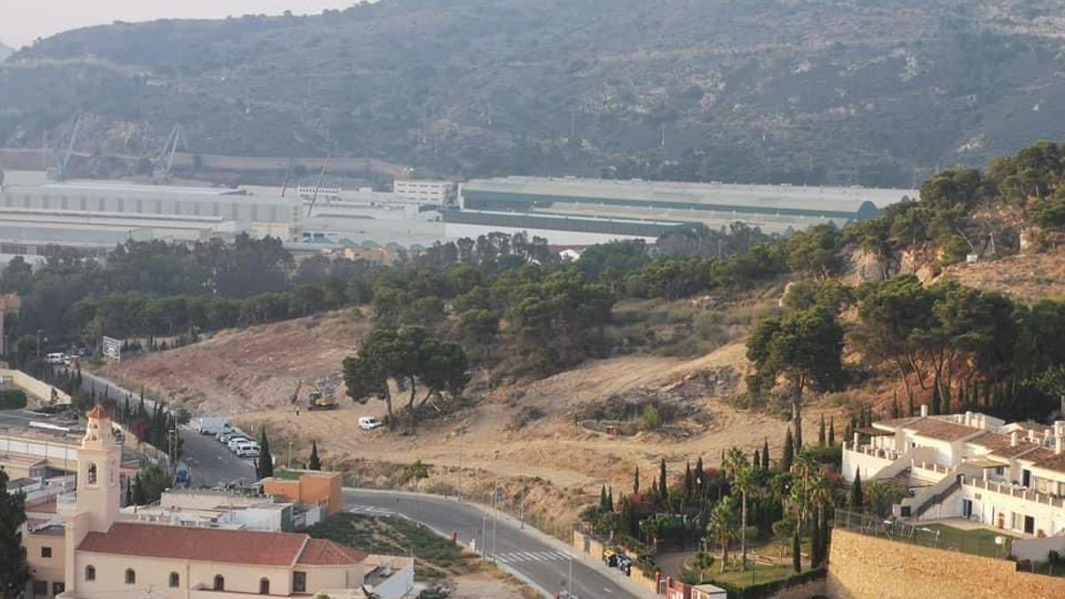 Así quedó “cuatro picos” ,una emblemática pinada para el barrio dónde sus vecinos, familias disfrutábamos comiendo la mona los lunes de pascua o de un simple paseo x la naturaleza.Exigiremos en el nuevo #PGOU al <a href="/AytoCartagenaES/">Ayuntamiento de Cartagena</a> q se nos compense la gran pérdida 🌳