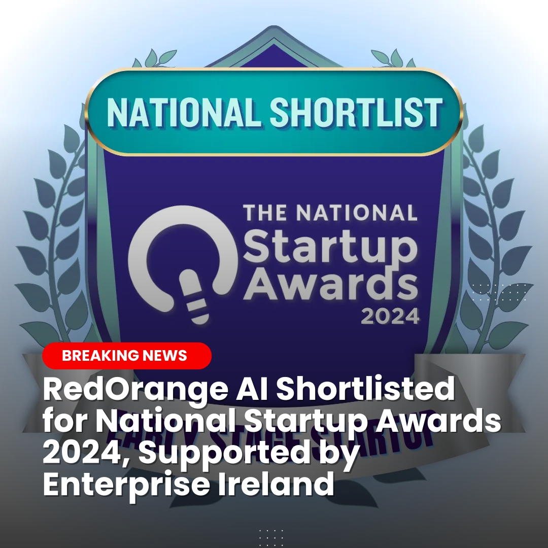 RedOrangeAI's tweet photo. Exciting news! We're thrilled to share that we have been nominated for the National Startup Awards 2024!

Supported by @Entirl, this award celebrates startups transforming industries &amp; pioneering future tech, sustainability, and more. 

We're so proud to have been recognised! 🤩 https://t.co/LkudzlsHWL