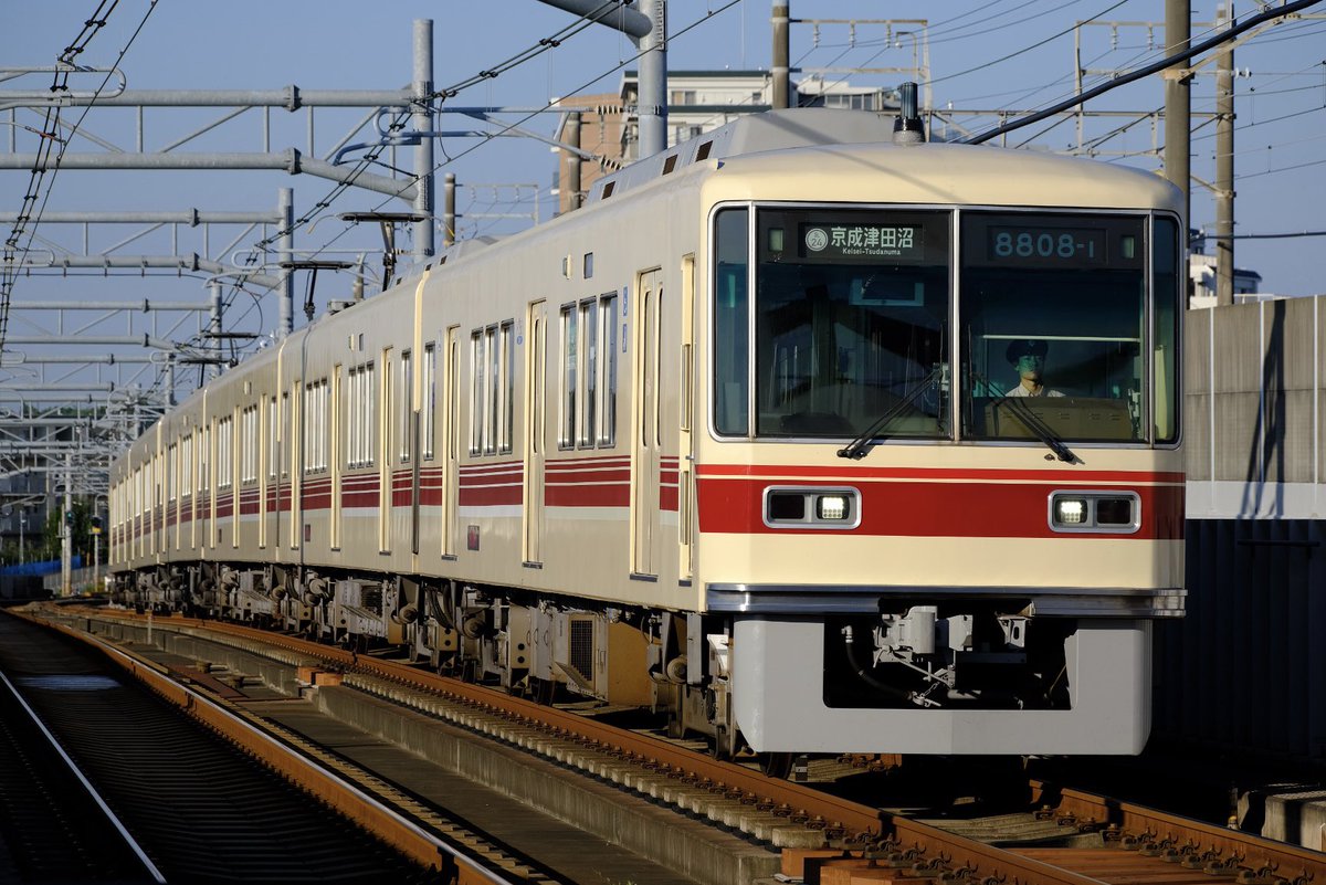 209_1000's tweet photo. 6両の多頻度運転、会社が変わっても続くといいなと
#新京成
#8808F https://t.co/dAMKdXw297