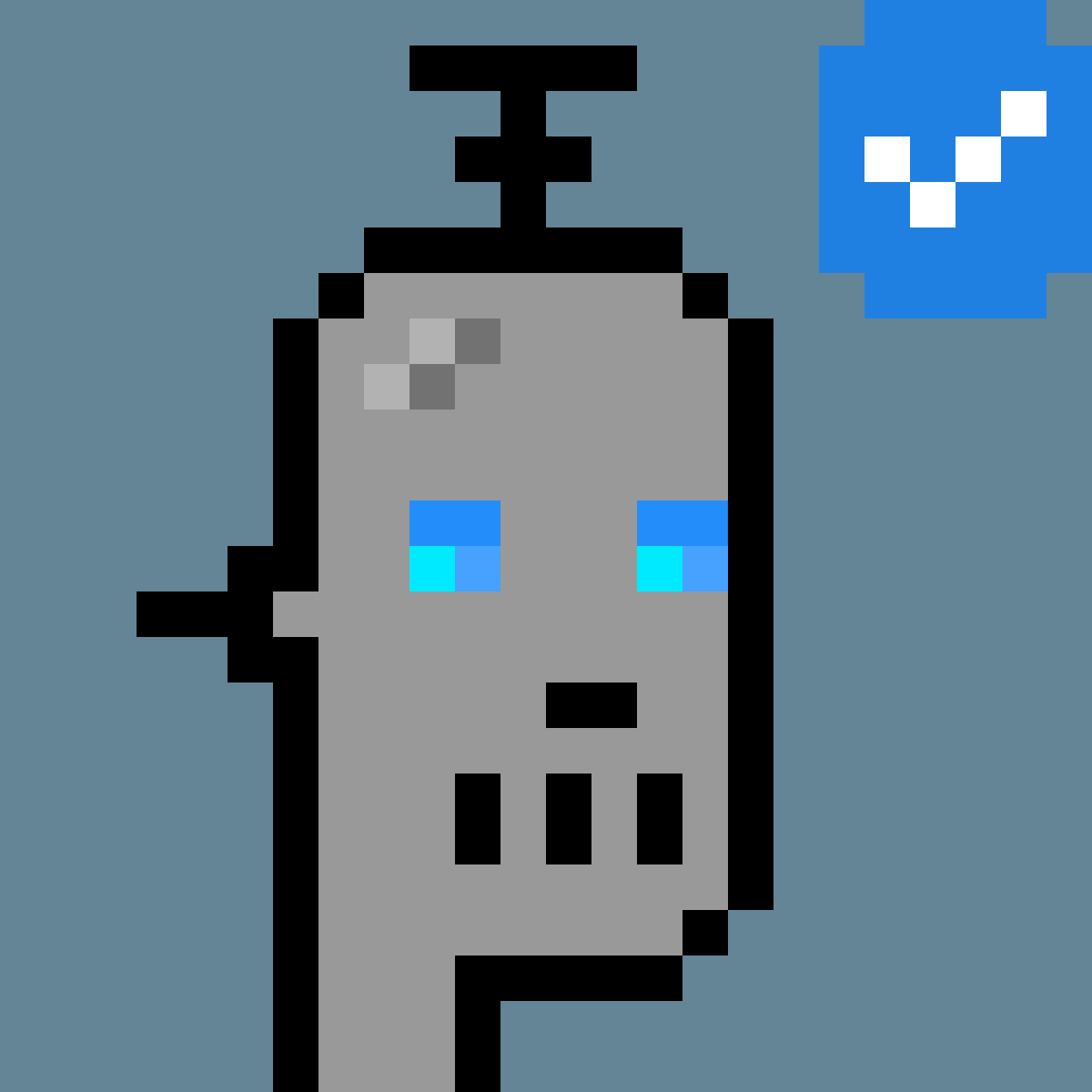 parisiipunk's tweet photo. I verified #RoboPunks2048 a long time ago but apparently not everyone can ๐ค
Original #RoboPunks
History is written since 2022 https://t.co/Ebp6obHj7q
