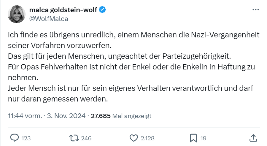 Und ich finde es lustig das exakt diese Person das Herumgeschrei von Wein-doch-nicht-thal nicht kommentiert obwohl er exakt dies tut.

Aber ja. Heuchelei und Doppelmoral sind bei Achgut ja Einstellungsvorraussetzungen.