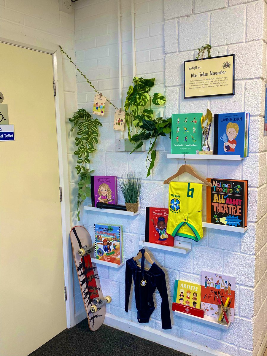 BranstonInfant1's tweet image. Our #SpotlightOnReading theme this month is #NonFictionNovember @FCBGNews. This year the theme is ‘Why don’t you?’. We know our children have lots of hobbies outside of school. We hope this reflects some of them 🎭🤸🏼⚽️🎨🛹🎤 #LincolnshireReadingPledge @WSHEnglishHub