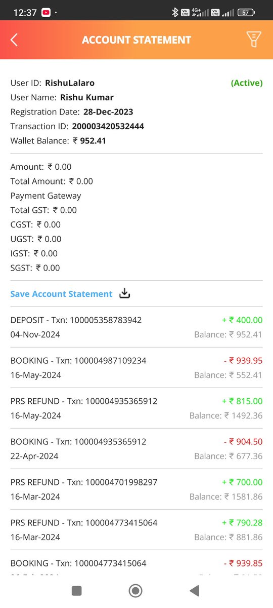 rishu_rebel's tweet photo. @IRCTCofficial @PiyushGoyal  i have sufficient balance for destination. And account is active also. Then why are showing disabled. https://t.co/gFz1gFxr22