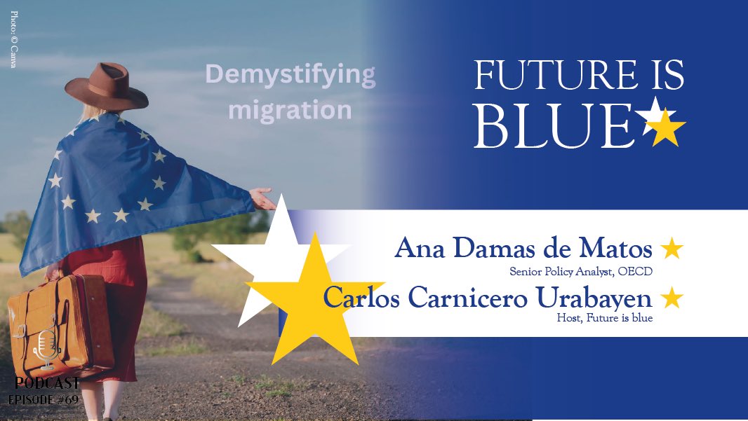 🚀 New episode! This week we dive into the economic impact of migration with Ana Damas de Matos from the <a href="/OECD/">OECD ➡️ Better Policies for Better Lives</a>. Discover how migrants support public finances, strengthen labor markets, and the policies that make a difference. 🎧 share.transistor.fm/s/1afa2ab6