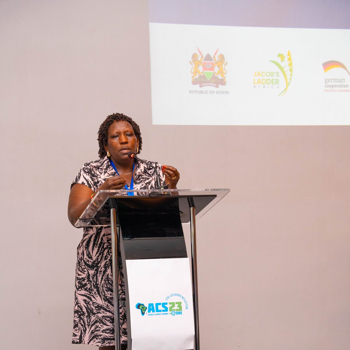 JacobsLadder_A's tweet photo. Today’s High-Level Opening Remarks kicked off crucial discussions on Climate Change Adaptation and Resilience at ACS@ONE, where Kenya’s top climate leaders highlighted Africa’s unique climate challenges and the urgent need for practical solutions:

1. Climate Adaptation as a Priority: Recognizing adaptation as vital for Africa’s future, leaders stressed the importance of resilience-building strategies across communities.
2. Simplifying Climate Knowledge: Emphasis was placed on translating climate knowledge into clear, accessible language for local communities, empowering them to take informed action.
3. Policy Advocacy Post-Nairobi Declaration: Following the Nairobi Declaration, leaders called for stronger advocacy for climate policies that drive real impact on the ground.
4. Moving Beyond Theory: A collective call to action to turn ideas into tangible results that will benefit communities across Africa.

With insights from leaders like Faith Ngige (@KPCGKenya ), Hillary Korir (The National Treasury @KeTreasury), Anne Kamonjo (@TVETAKenya), Douglas Kangi (Ministry of Agriculture @kilimoKE), and Dr. Jackson Koimbori  @kinyanjui001 (@KEPSA_Kenya), it’s clear: It’s time for action over theory to achieve a sustainable, resilient Africa!
#ACSAtONE #ClimateAction #Adaptation #Resilience #RoadToACSAtONE

@Sellahb @Bilha_Ndirangu @WorldResources, @adaconsortium, @ActionAid_Kenya, @CARE, @kilimoKE, @AfClimateSummit, @KEPSA_KENYA, @PACJA1 @KPCGKenya, @KenyaGovernors, @YALINetwork, @UNEP_Africa, @TVET_MoE, @unhabitatyouth, @FundMobility, @labor_mobility, @NetForCommDev, @africaevweek @AfricaEma, @EvChaja, @TVETAKenya, @Environment_Ke, @toolkitafrica, @UGMParty, @WorldBankKenya, @AFDB_Group, @EnviClimateC_Ke, @ILOAfrica, @UNESCO, @ILO_EastAfrica, @UNICEFKenya, @UnescoEast, @MTotoNews, @ASBELKEMBOI7, @kevolwe_godfrey, @PeterKariukiKE
