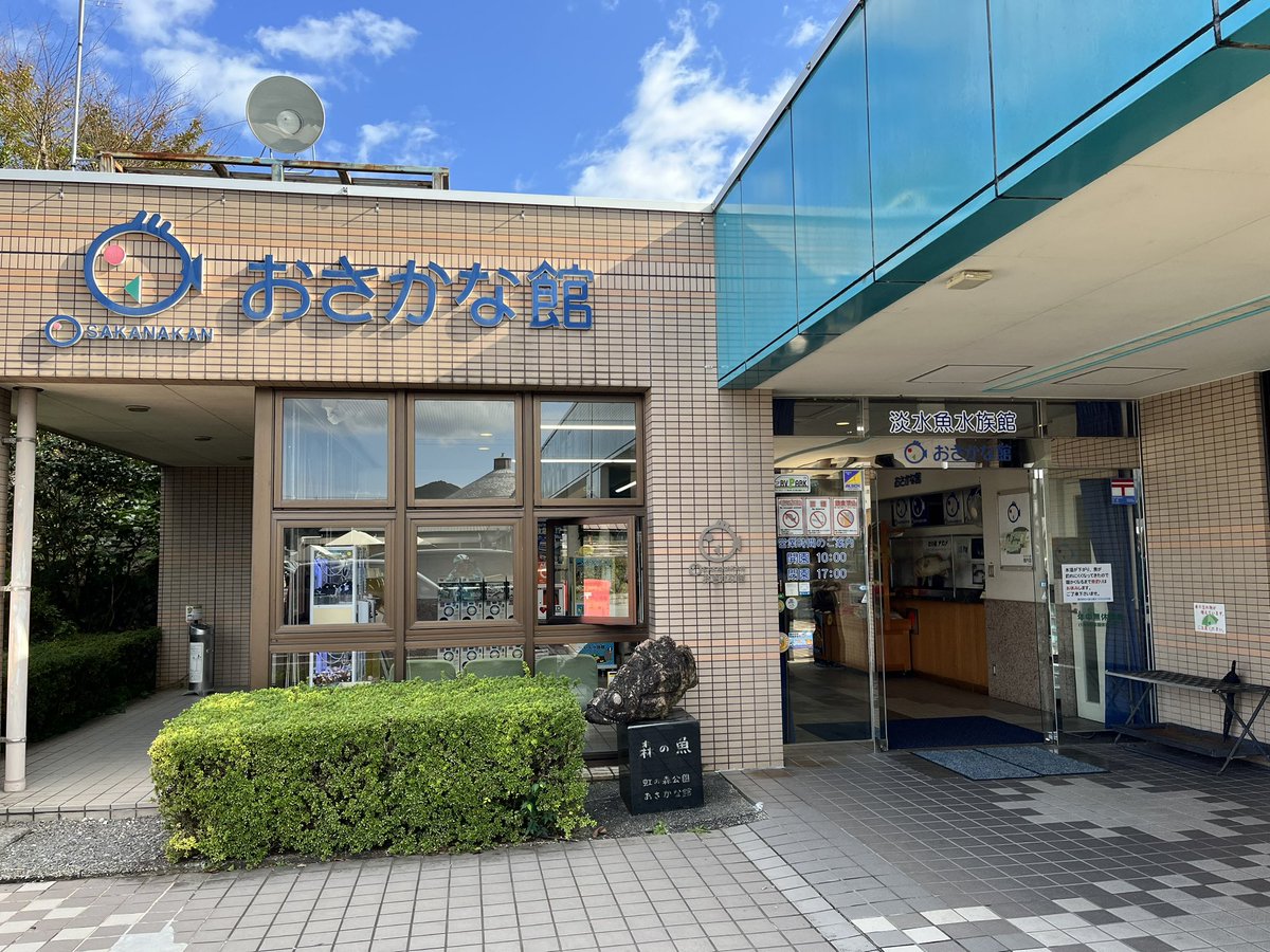 baryanswd's tweet photo. 道の駅に淡水魚の水族館があったので寄って見ました。
こういうの見るとでっかい水槽たくさん作った豪邸に住んでみたくなる。
アカメ（写真2枚目）のデカさにひたすら目を奪われました。 https://t.co/imu56FXXoD